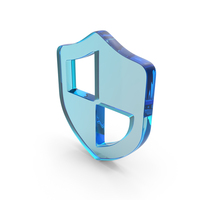 Shield Shape Glass PNG & PSD Images