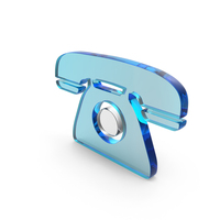 Telephone Shape Glass PNG & PSD Images