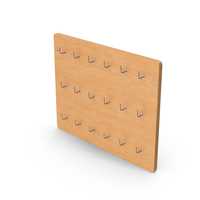 Wooden  Key Hanger PNG & PSD Images
