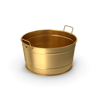 Gold Bucket PNG & PSD Images