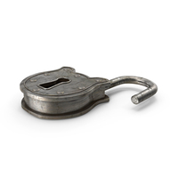 Open Padlock PNG & PSD Images