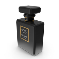 Chanel Coco Noir Perfume Bottle PNG & PSD Images