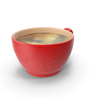 Cup Coffee Red PNG & PSD Images
