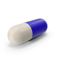 Capsule Blue PNG & PSD Images