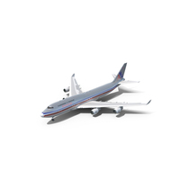 Boeing 747-400 (American Airlines) PNG & PSD Images