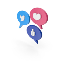 Social Media Icons PNG & PSD Images