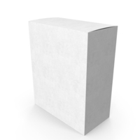 White Cardboard Box PNG & PSD Images