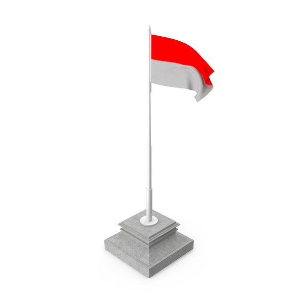 Indonesia Flag Wind PNG & PSD Images