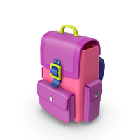Cartoon School Bag PNG & PSD Images