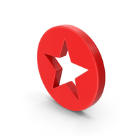 Red Star Bookmark PNG & PSD Images