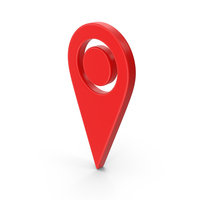 Red Map Pin PNG & PSD Images