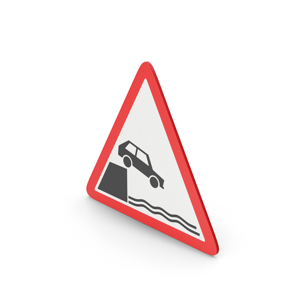 Road Sign Quayside Or River Bank PNG & PSD Images