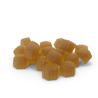 Eldelberry Gumdrops Orange PNG & PSD Images