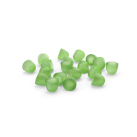 Green Gumdrops PNG & PSD Images