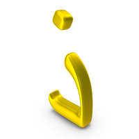 Letter Farsi Arabic DH Golden PNG & PSD Images