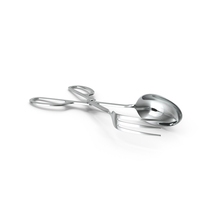 Salad Serving Fork And Spoon Silver PNG & PSD Images