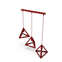 Ceiling Lights Red PNG & PSD Images