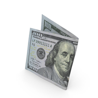 Folded Dollar Banknote Bill PNG & PSD Images