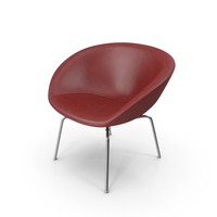 Red Leather Chair PNG & PSD Images