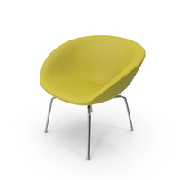 Yellow Canvas Chair PNG & PSD Images