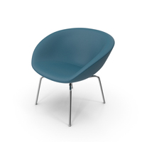 Blue Canvas Chair PNG & PSD Images