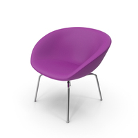 Purple Canvas Chair PNG & PSD Images