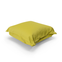 Yellow Canvas Pillow PNG & PSD Images