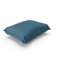 Blue Canvas Pillow PNG & PSD Images