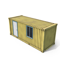 Cabin Office Yellow Dirty PNG & PSD Images