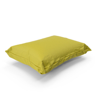 Yellow Canvas Pillow PNG & PSD Images