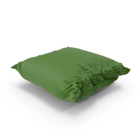 Green Canvas Pillow PNG & PSD Images