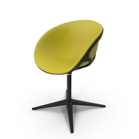 Yellow Canvas Chair PNG & PSD Images