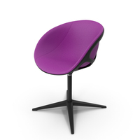 Purple Canvas Chair PNG & PSD Images