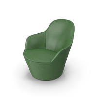Green Leather Armchair PNG & PSD Images