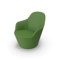 Green Canvas Armchair PNG & PSD Images