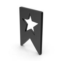 Black Symbol Bookmark Favorite PNG & PSD Images
