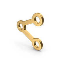 Share Gold Symbol PNG & PSD Images