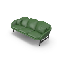 Green Leather Sofa PNG & PSD Images
