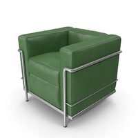 Green Leather Armchair PNG & PSD Images