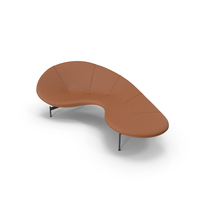 Brown Canvas Lounge Sofa PNG & PSD Images
