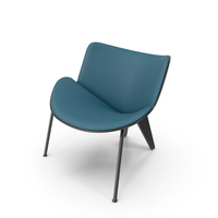 Blue Canvas Chair PNG & PSD Images