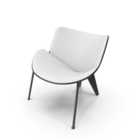 White Canvas Chair PNG & PSD Images
