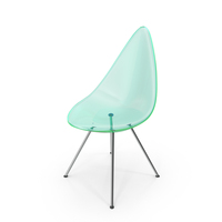 Green Glass Chair PNG & PSD Images