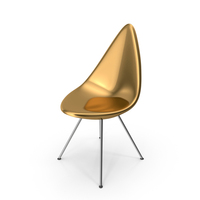 Gold Chair PNG & PSD Images