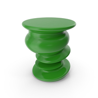Green Side Table PNG & PSD Images