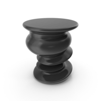 Black Side Table PNG & PSD Images