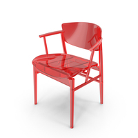Red Glass Chair 01 PNG & PSD Images