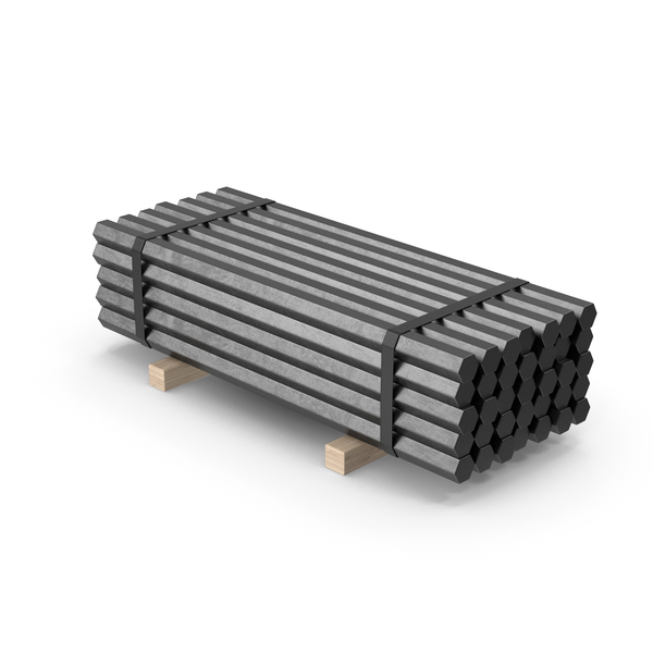 Stack Of Metal Beams PNG & PSD Images