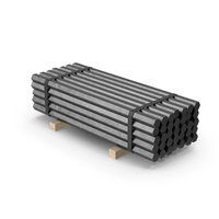 Stack Of Metal Beams PNG & PSD Images