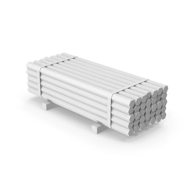 Monochrome Iron Beams Stack PNG & PSD Images